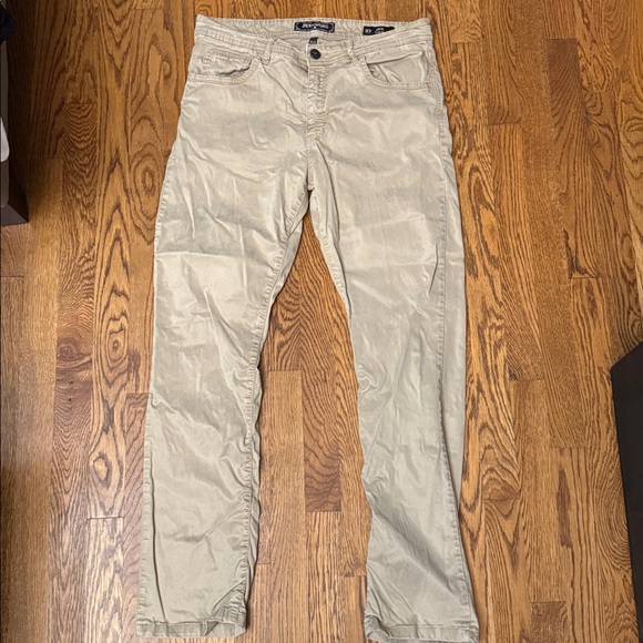 Jack Spade Jack Straight Leg Khaki Men’s Pants size 36x34 - Picture 1 of 5